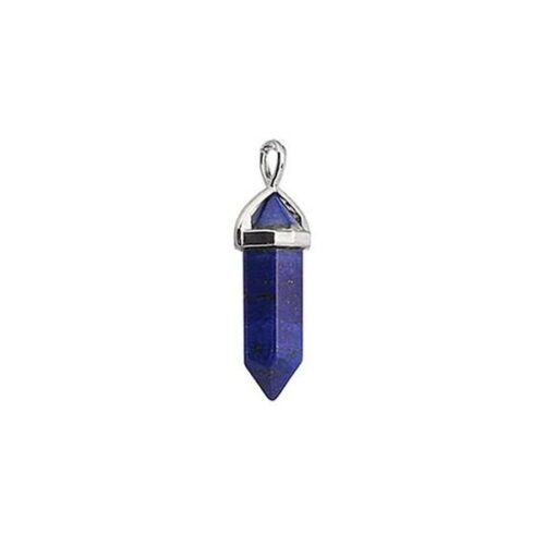 Lapis-Lazuli pendentif pierre pointe Holytherapia