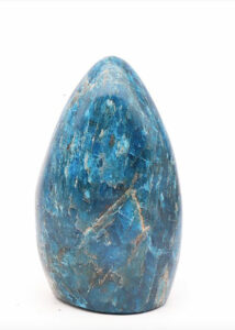 Forme libre apatite bleue