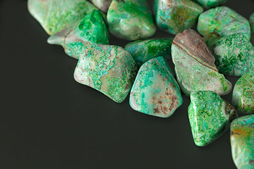 Chrysoprase Pierre Roulee Holytherapia