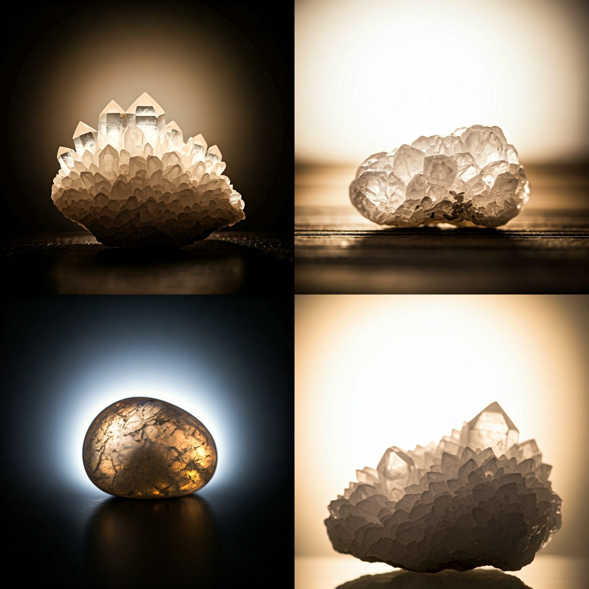 Visualisation lumière pierre