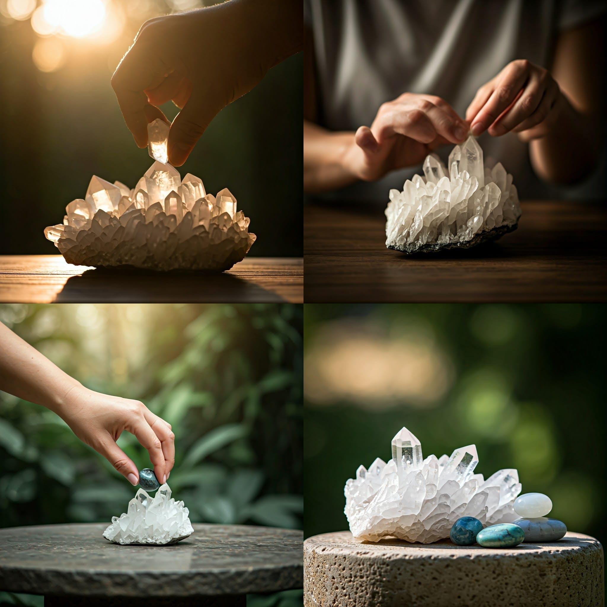 Géode améthyste rechargement