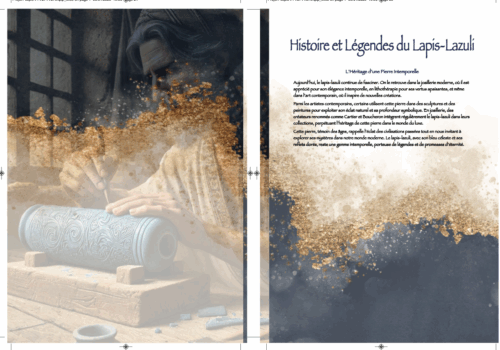 Livre: Lapis- lazuli "Secrets de Cristaux" – Image 3