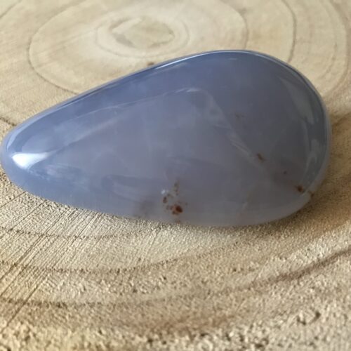 Galet Calcédoine bleue AAA – Image 7