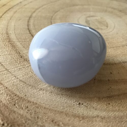 Galet Calcédoine bleue AAA – Image 5