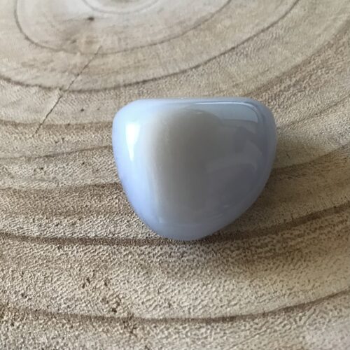 Galet Calcédoine bleue AAA – Image 2