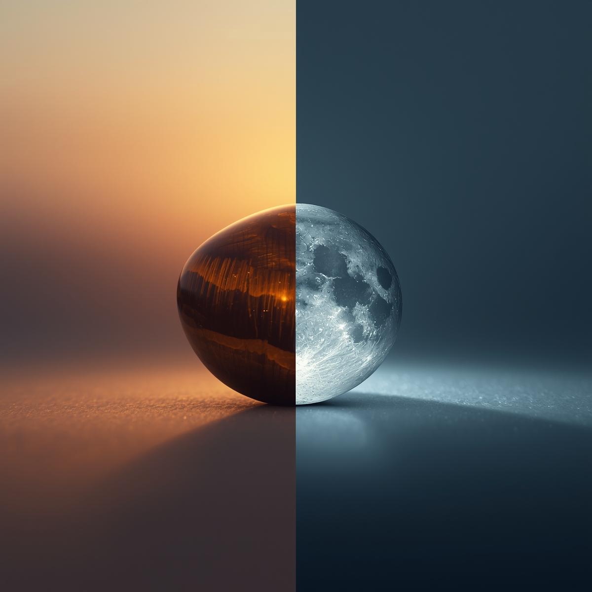 Oeil de tigre rechargement soleil et lune