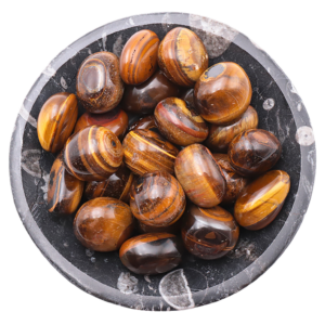 Pierre Roulée Oeil-de-Tigre 30 À 40MM