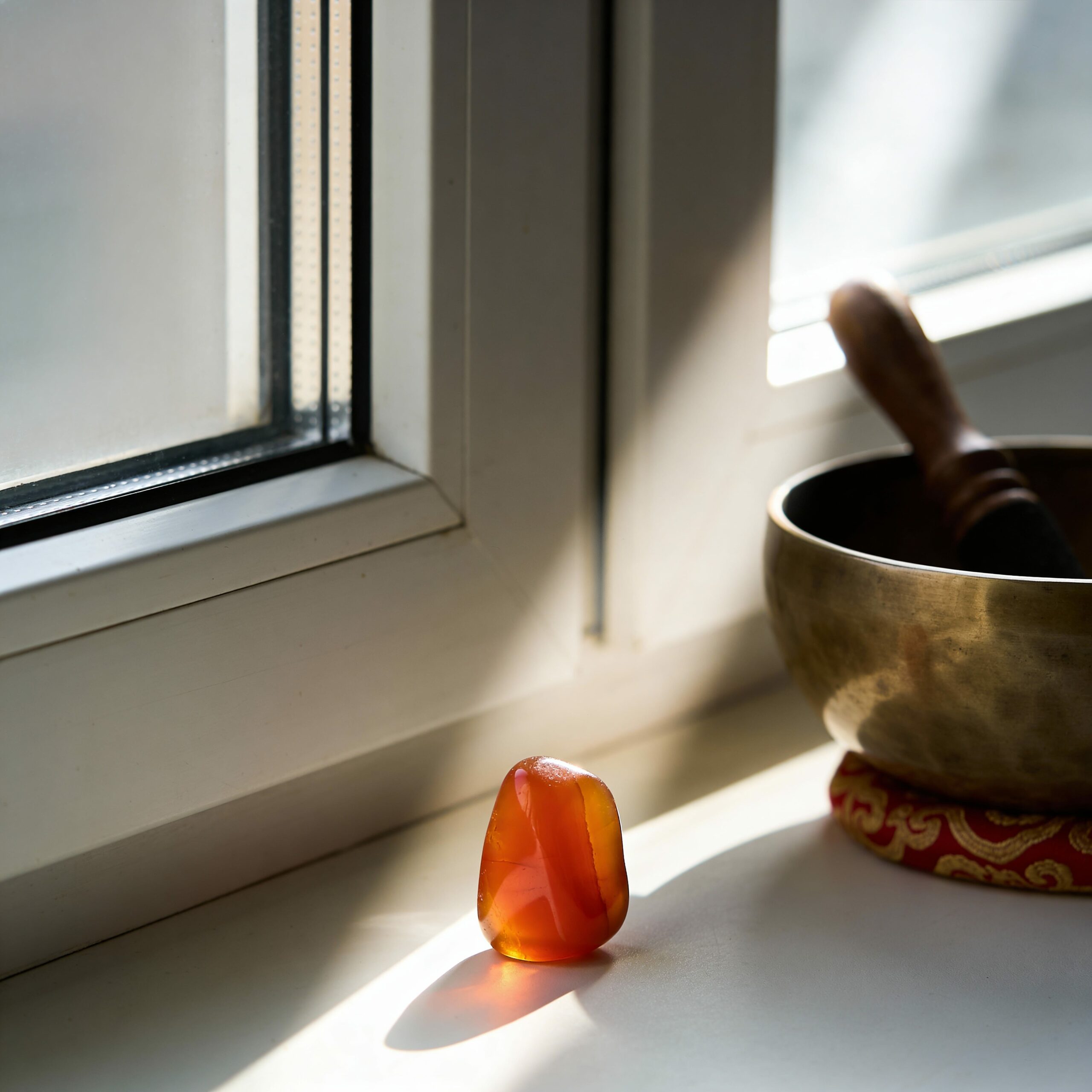 Rechargement Cornaline Soleil et Bol Tibétain