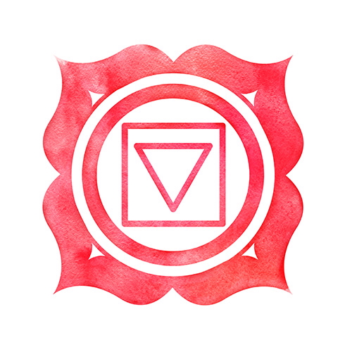 Symbole Chakra Racine