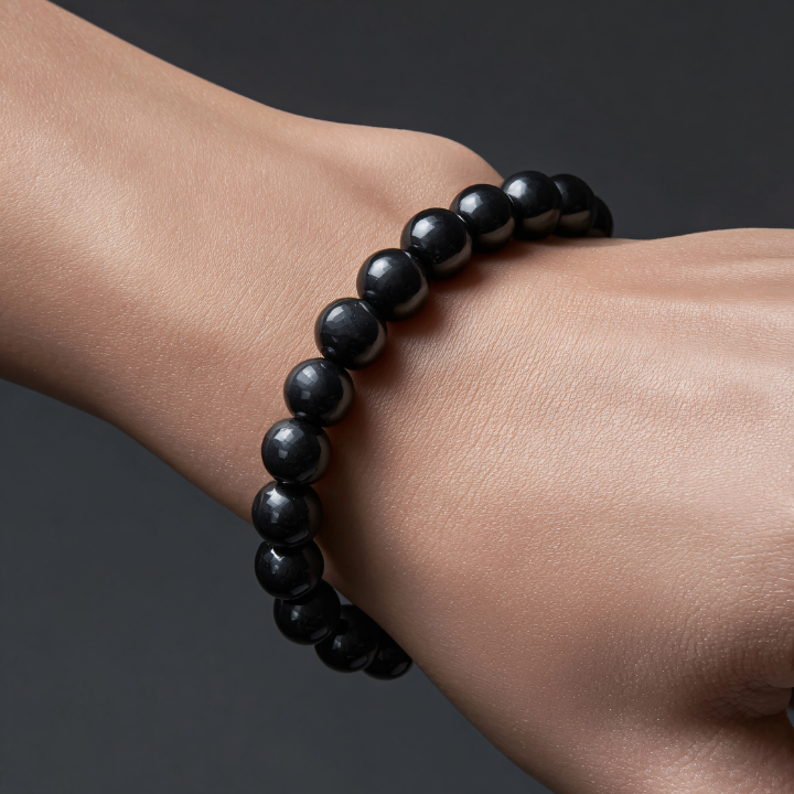 Bracelet Tourmaline Noire Protection