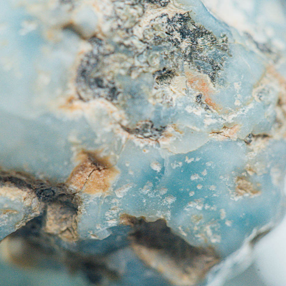 Détail surface Larimar brut