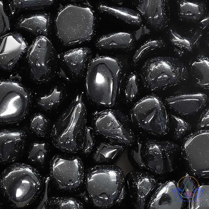 Pierres Roulées Obsidienne Noire