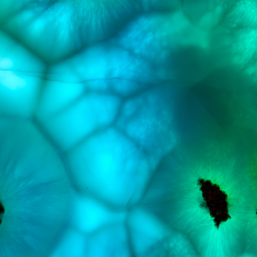 Texture Larimar Bleu Lagon Macro